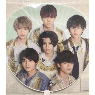 ジャニーズジュニア(ジャニーズJr.)のジャニーズ銀座 クリエ 7 MEN 侍 団扇(アイドルグッズ)