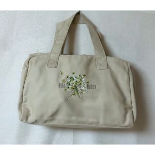 ピンクハウス(PINK HOUSE)の【非売品】ピンクハウス ノベルティ シロツメ草刺繍ミニバッグ(その他)