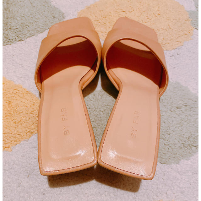 新品イタリア革靴　byfar sandals サンダル ミュール