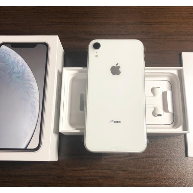 iPhone XR 64GB white SIMフリー 即日発送 新品 【送料0円】 50.0%OFF