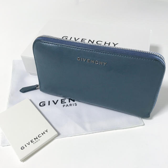 GIVENCHY ジバンシイ PANDORA パンドラ 長財布 ブルー