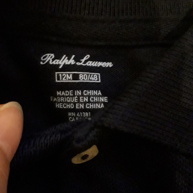 Ralph Lauren(ラルフローレン)のまゆり様専用　新品未使用　RALPH LAUREN　ワンピース キッズ/ベビー/マタニティのベビー服(~85cm)(ワンピース)の商品写真