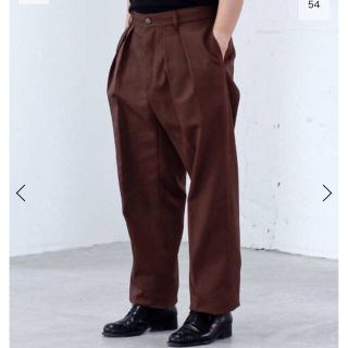 コモリ(COMOLI)のNEAT USA TROUSERS ニート レショップ別注 サイズ27 ブラウン(スラックス)