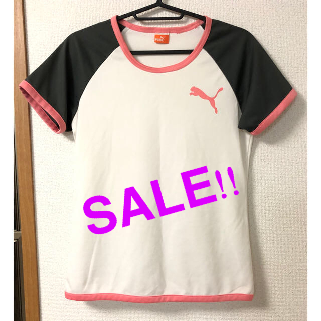 PUMA(プーマ)の【ゆきち様　専用】プーマ　レディース　Tシャツ　スポーツ　S スポーツ/アウトドアのランニング(ウェア)の商品写真