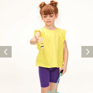 プチバトー(PETIT BATEAU)の☆プチバトー☆フリル袖半袖Tシャツ　6才サイズ(Tシャツ/カットソー)