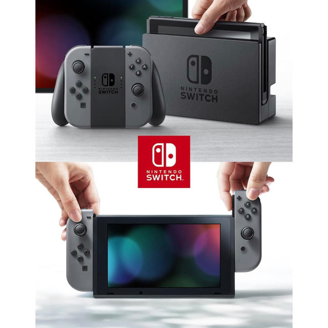 正規店国産 Nintendo Switch Joy-Con(L)/(R) グレーの通販 by pi_c.han's shop｜ラクマ 新作高品質
