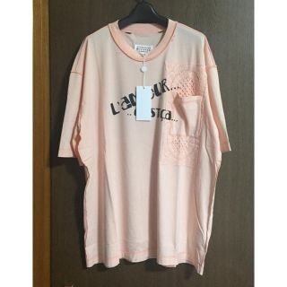 マルタンマルジェラ(Maison Martin Margiela)の46新品 メゾン マルジェラ デストロイ 再構築 オーバーサイズ Tシャツ(Tシャツ/カットソー(半袖/袖なし))