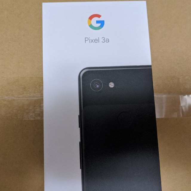 Pixel3a simフリー Black 64GB　softbank