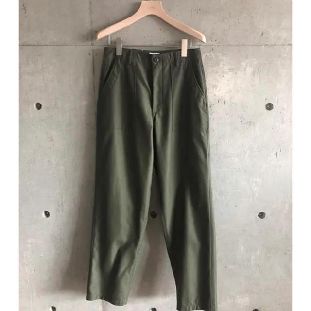 肌触りがいい COMOLI - ベイカー20aw バックサテン スビンコットン