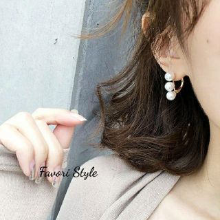 ドゥロワー(Drawer)のパール ドロップ ピアス(ピアス)