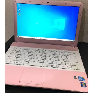 ソニー(SONY)のi５ VAIO ミルキーなピンクカラー☆ノートＰＣ(ノートPC)