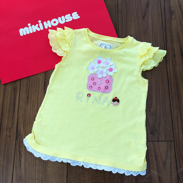 mikihouse(ミキハウス)のミキハウス Tシャツ 110 キッズ/ベビー/マタニティのキッズ服女の子用(90cm~)(Tシャツ/カットソー)の商品写真