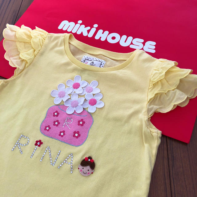 mikihouse(ミキハウス)のミキハウス Tシャツ 110 キッズ/ベビー/マタニティのキッズ服女の子用(90cm~)(Tシャツ/カットソー)の商品写真