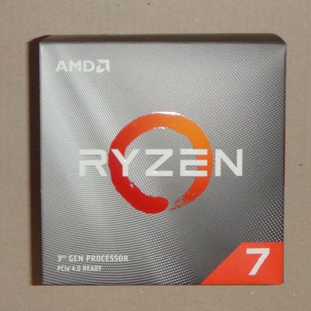 Ryzen7 3700X　新品未使用、未開封品、保証あり