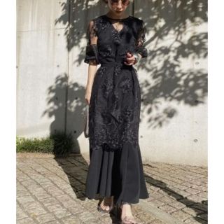 アメリヴィンテージ(Ameri VINTAGE)の新品 Ameri vintage 3WAY LAYERED LACE DRESS(ロングワンピース/マキシワンピース)