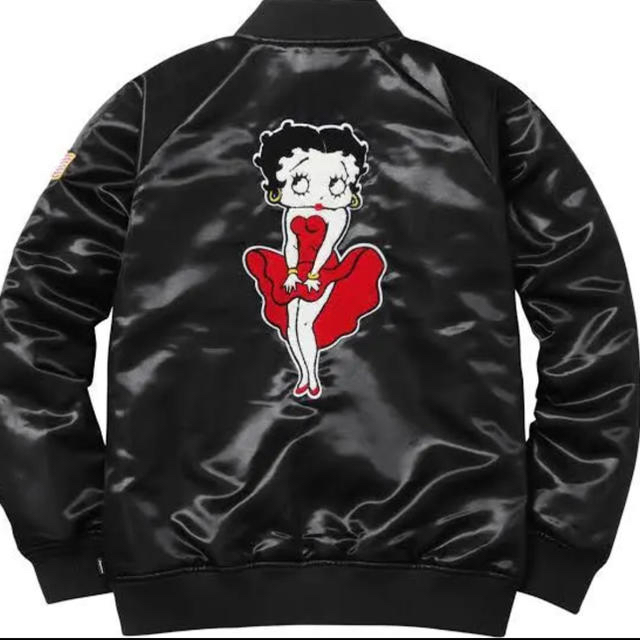 Supreme(シュプリーム)のSUPREME Betty Boop Satin Club Jacket メンズのジャケット/アウター(ブルゾン)の商品写真