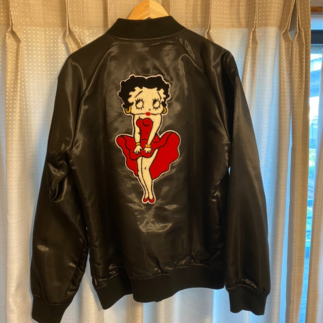 Supreme(シュプリーム)のSUPREME Betty Boop Satin Club Jacket メンズのジャケット/アウター(ブルゾン)の商品写真