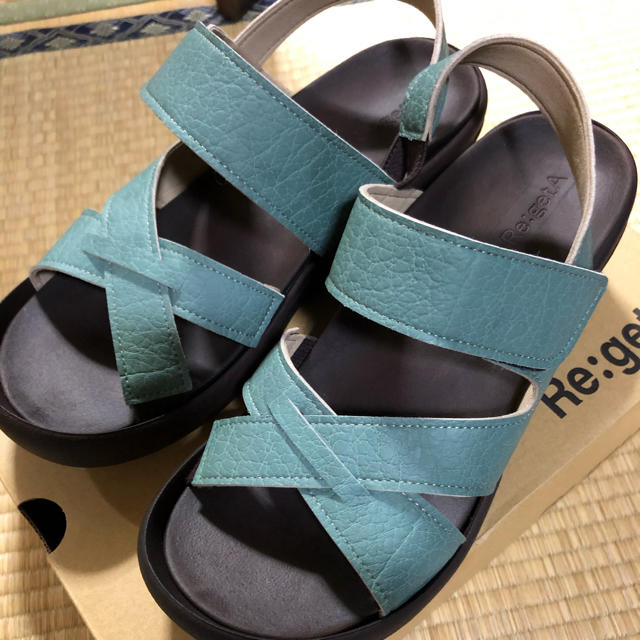 Re:getA(リゲッタ)のリゲッタ　グミインソールクロスサンダル レディースの靴/シューズ(サンダル)の商品写真