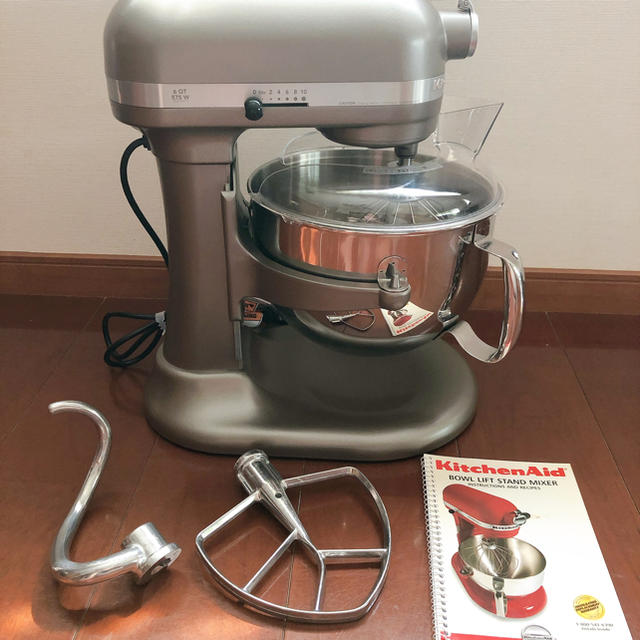 【上位モデル】　キッチンエイド　スタンドミキサー　KP26M1XACS インテリア/住まい/日用品のキッチン/食器(調理道具/製菓道具)の商品写真