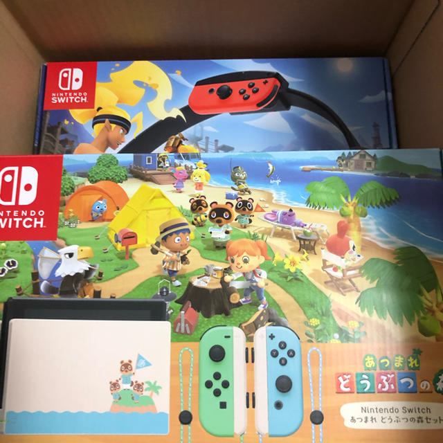 任天堂switch どうぶつの森＋リングフィットアドベンチャー 1