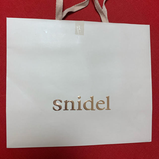 SNIDEL(スナイデル)のスナイデル♡snidel♡袋 レディースのバッグ(ショップ袋)の商品写真