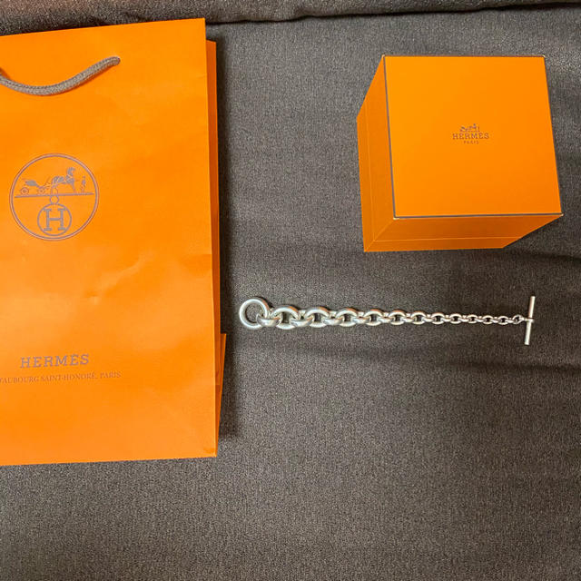 Hermes(エルメス)の20SS HERMES クレッシェンド シルバー ブレスレット  エルメス メンズのアクセサリー(ブレスレット)の商品写真