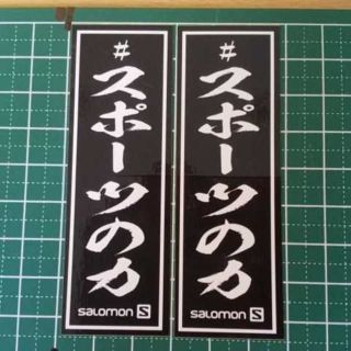 サロモン(SALOMON)のSalomon サロモン ステッカー２枚セット#スポーツの力 シール デカール(その他)