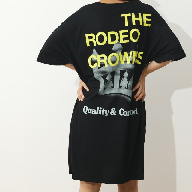 RODEO CROWNS WIDE BOWL(ロデオクラウンズワイドボウル)の新品ブラック※早い者勝ちノーコメント即決しましょう❗️コメントやめましょう❌ダメ レディースのワンピース(その他)の商品写真