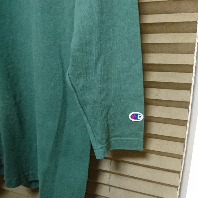 Champion(チャンピオン)のChampion 七分丈 カットソー  T1011 USA製 メンズのトップス(Tシャツ/カットソー(七分/長袖))の商品写真