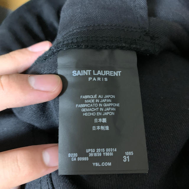Saint Laurent(サンローラン)のサンローラン デストロイデニム　2015aw メンズのパンツ(デニム/ジーンズ)の商品写真