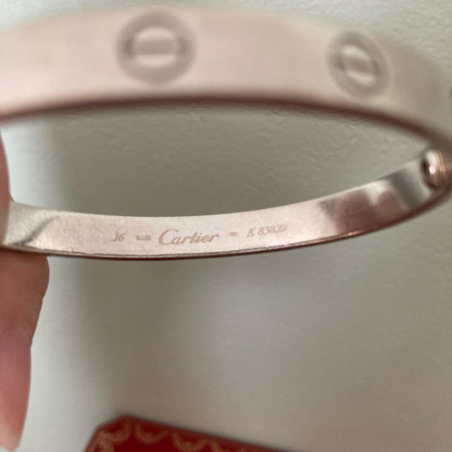 なので】 Cartier - 8/15までの売り切り価格☆カルティエ ☆ラブブレス