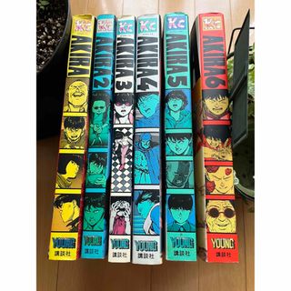 AKIRA アキラ 1〜6巻（全て初版）(青年漫画)