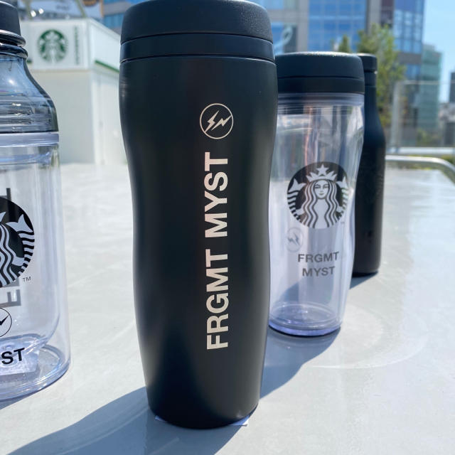 FRAGMENT(フラグメント)の新品☆Starbucks スターバックス　藤原ヒロシ　fragment コラボ インテリア/住まい/日用品のキッチン/食器(タンブラー)の商品写真