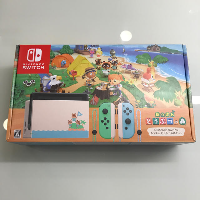 Nintendo Switch(ニンテンドースイッチ)の新品・未使用★あつまれ どうぶつの森 本体同梱版★ニンテンドースイッチ★任天堂 エンタメ/ホビーのゲームソフト/ゲーム機本体(家庭用ゲーム機本体)の商品写真