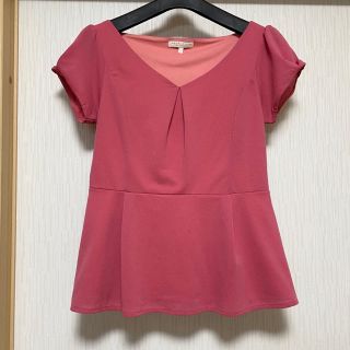 プロポーションボディドレッシング(PROPORTION BODY DRESSING)のプロポーションボディドレッシング　ペプラムプリーツデザインブラウス(シャツ/ブラウス(半袖/袖なし))