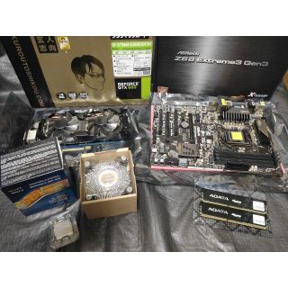 CPUCore i5-2500K＋メモリー＋マザーボードのセットです。