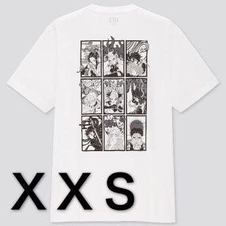 ユニクロ(UNIQLO)のユニクロ 鬼滅の刃 柱 XXSサイズ Tシャツ ホワイト 白 UT 新品(Tシャツ/カットソー(半袖/袖なし))