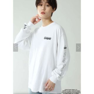 完売 casper - BUD ROSE ロンT ローズバッド ロングスリーブT Tシャツ(長袖/七分)