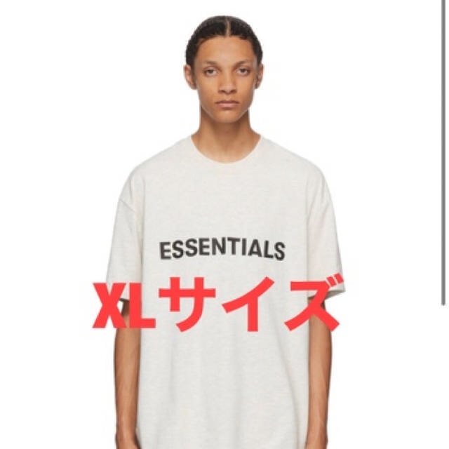 20ss Essentials logo tee  oatmeal