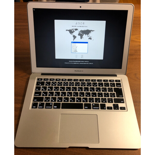 4年保証』 13インチ Air MacBook - Apple Early 8GB 256GB 2015 ノート