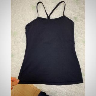 ルルレモン(lululemon)のlululemon  ルルレモン Yタンク黒size4✨(ヨガ)