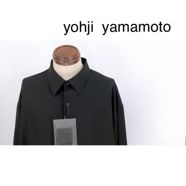 [新品未使用] 20ss yohji  yamamoto 段違い　ロングシャツ