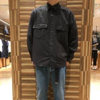 Porter Classic ROLL UP STRIPE SHIRT　ポータあ(シャツ)