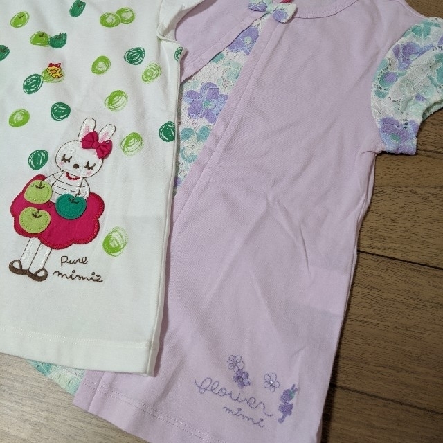 KP(ニットプランナー)のKP 120センチ半袖３点 キッズ/ベビー/マタニティのキッズ服女の子用(90cm~)(Tシャツ/カットソー)の商品写真