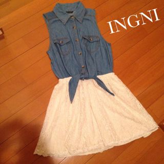 イング(INGNI)のINGNI*ワンピース(ひざ丈ワンピース)