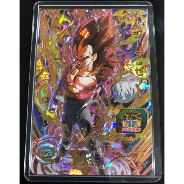 ドラゴンボール(ドラゴンボール)の新品未使用 ドラゴンボールヒーローズ BM3 ベジータ ゼノ エンタメ/ホビーのトレーディングカード(シングルカード)の商品写真