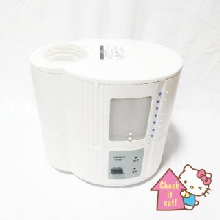 ヤマゼン(山善)の山善❤スチーム加湿器 KS-A25W ホワイト(加湿器/除湿機)