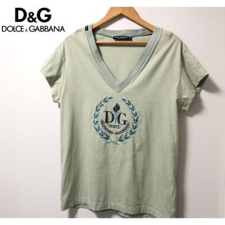 ドルチェアンドガッバーナ(DOLCE&GABBANA)のDOLCE & GABBANA Vネック カットソー (Tシャツ/カットソー(半袖/袖なし))