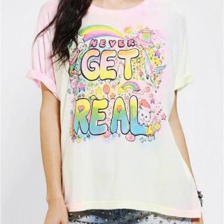 ユニフ(UNIF)の【Unif】パステルレインボー Tシャツ♡(Tシャツ(半袖/袖なし))