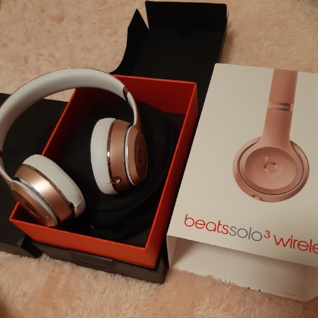 beats solo3 wireless ローズゴールド